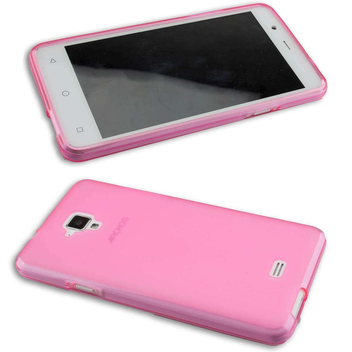 caseroxx TPU-Case for Archos 50 Titanium box