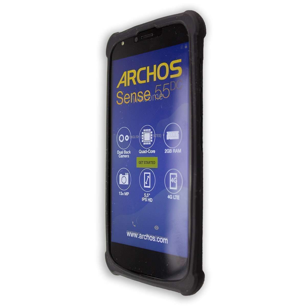 Schutzhülle für Archos Sense 55DC in schwarz &ndas
