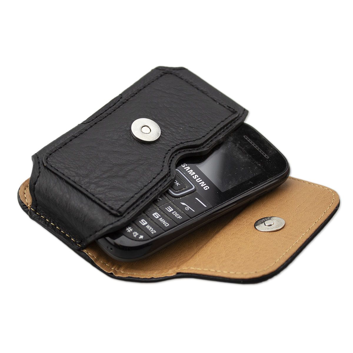 caseroxx Horizontal Belt Pouch with Belt Clip & Loop for