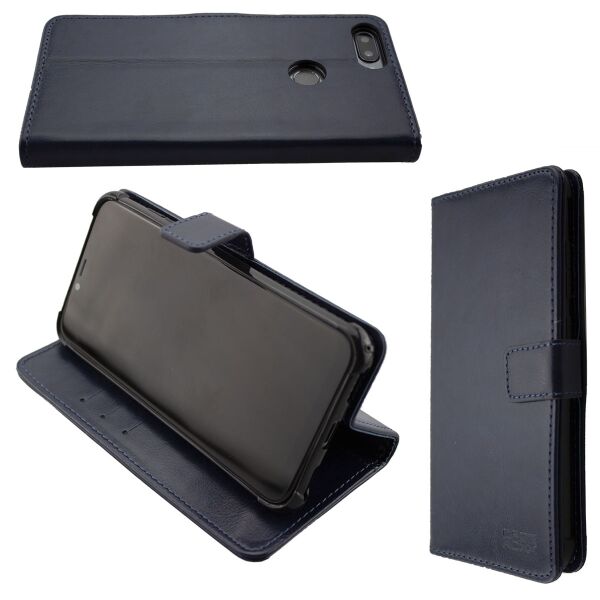 Flipcover étui Livre Pour Gigaset GS160 – Housse Wallet Case Bleu Clair Avec NanoPad
