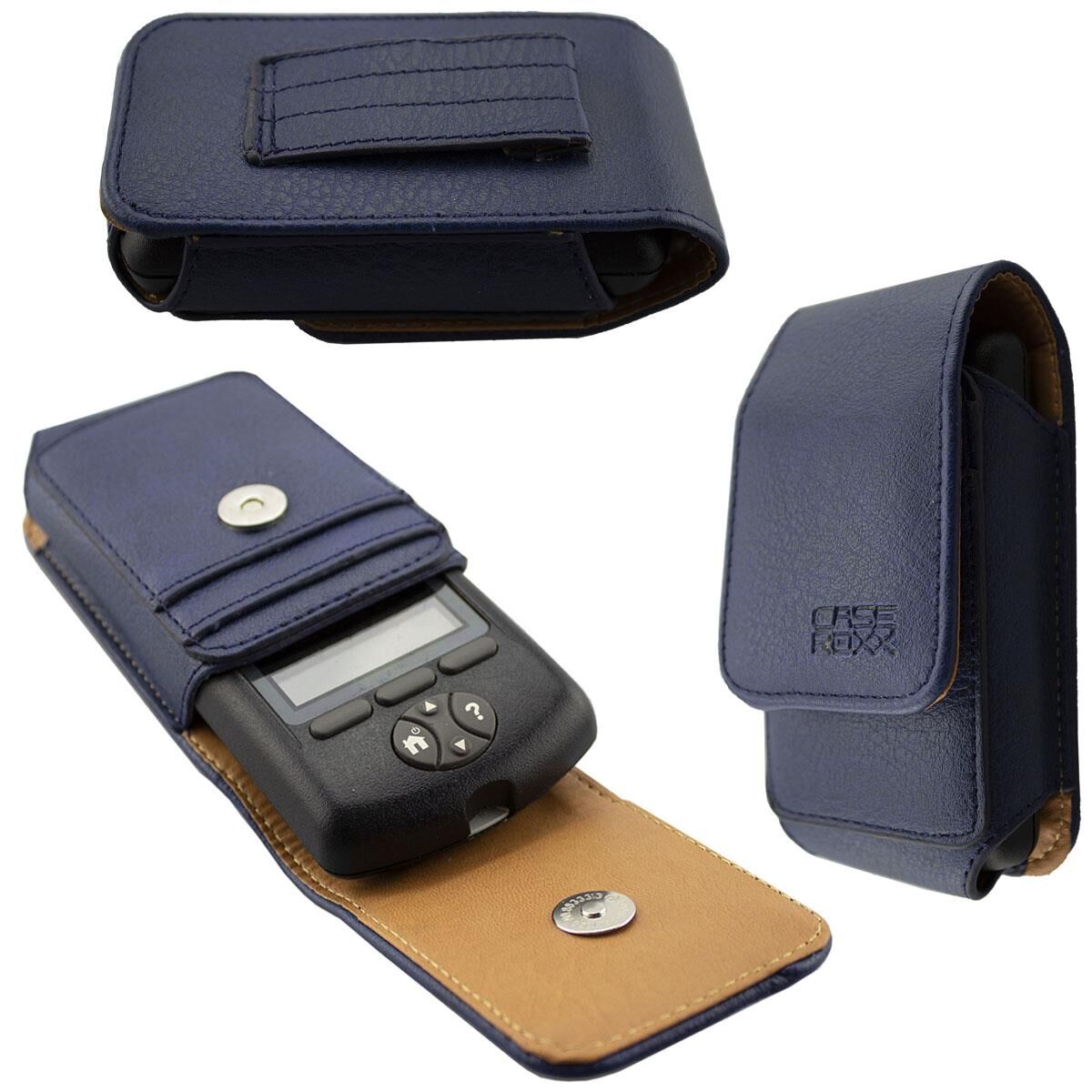 caseroxx sac en cuir avec boucle de ceinture pour Omnipod PD