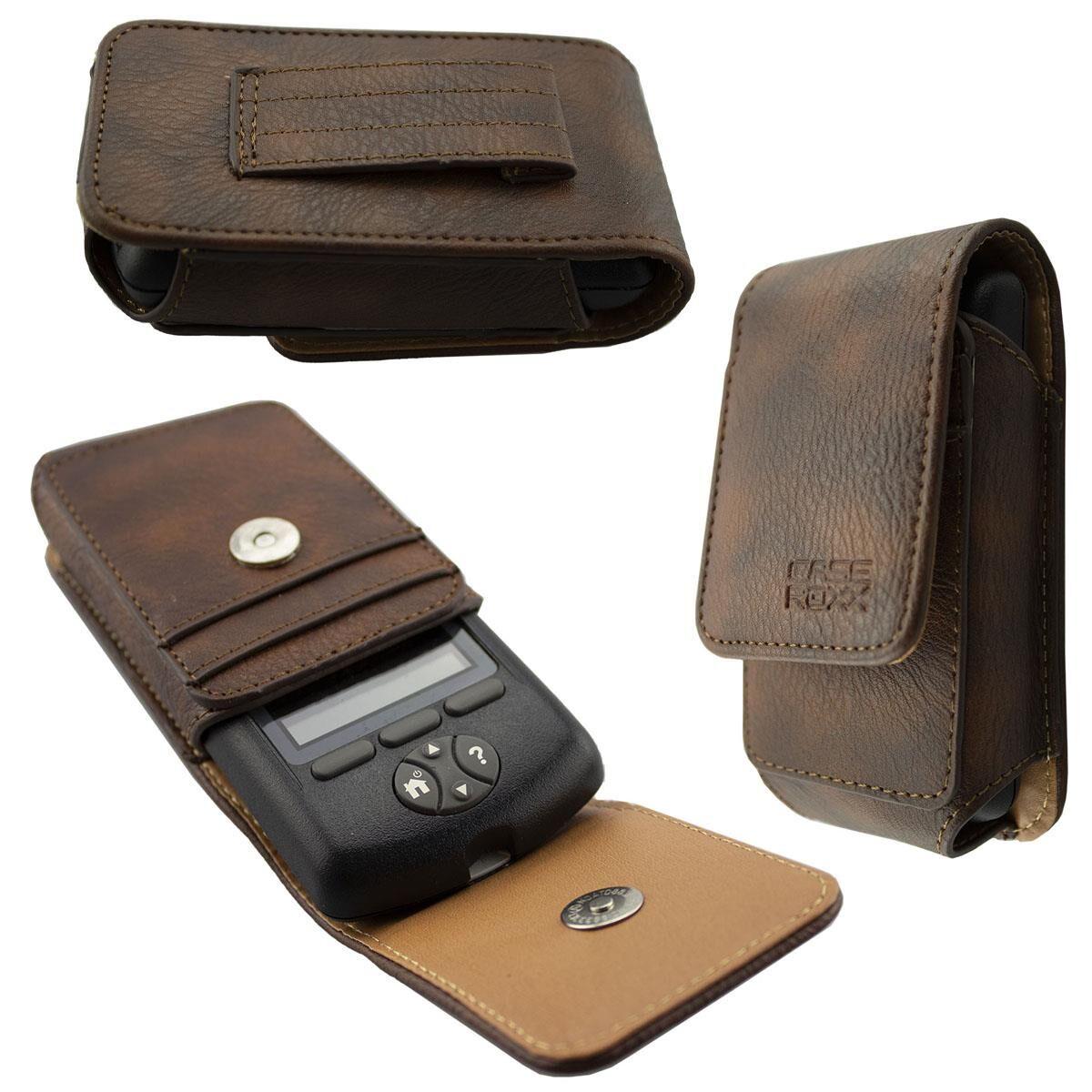 caseroxx sac en cuir avec boucle de ceinture pour Omnipod PD