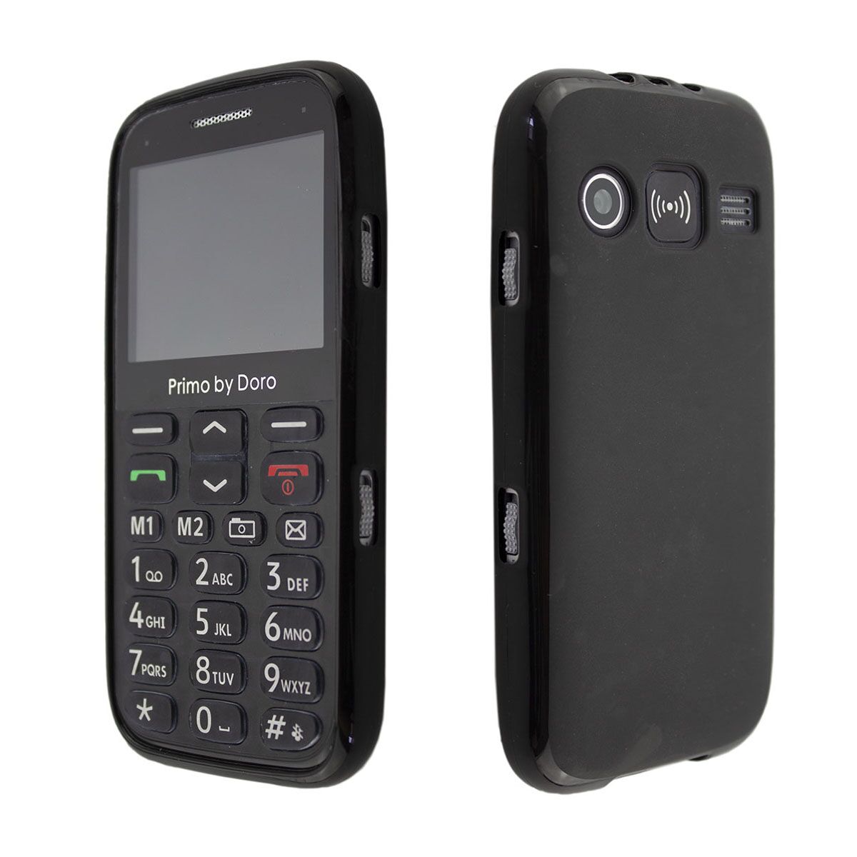 caseroxx TPU-Case for Doro 366 with shoc box