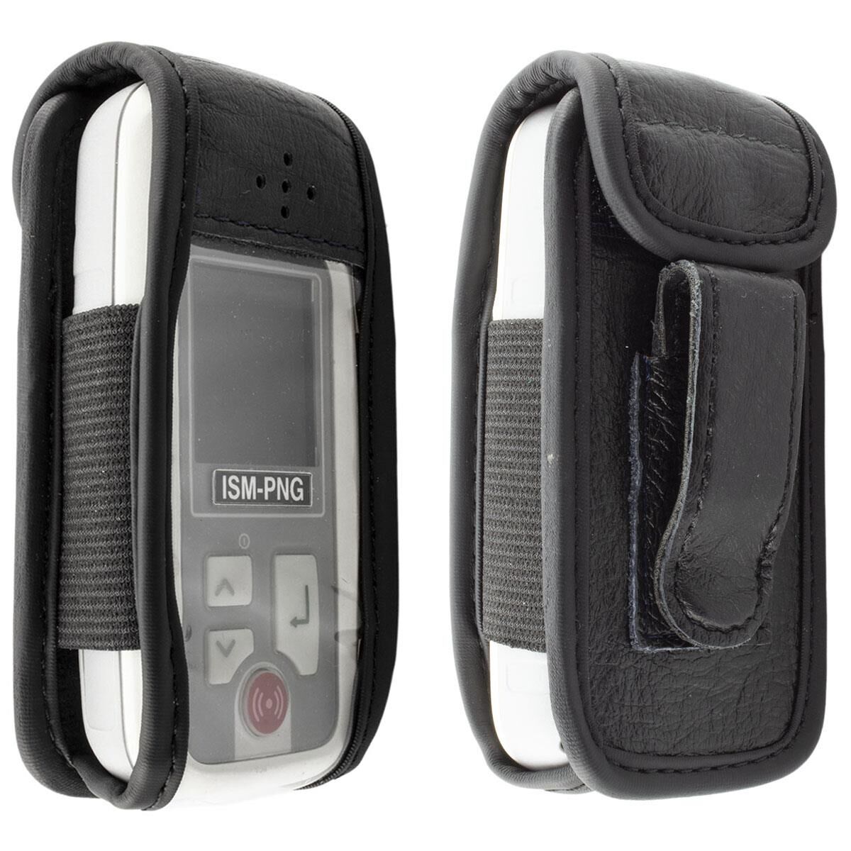 Ledertasche mit Gürtelclip aus Kuns box