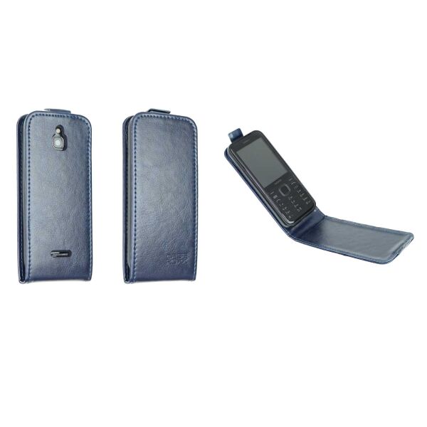 Caseroxx Flip Cover In Finta Pelle Rossa Per Nokia 8000 4G - Custodia Pieghevole Con Chiusura Magnetica