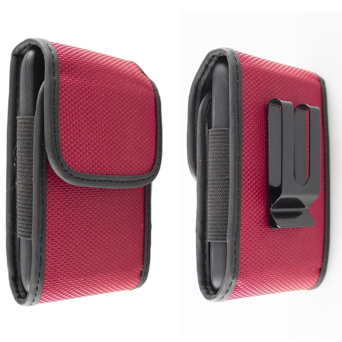 Ledertasche mit Gürtelclip aus Nylo box