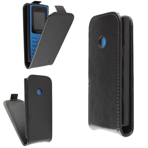 Caseroxx Flip Cover In Pelle PU Per Nokia 8000 4G | Custodia A Pieghevole Con Chiusura Magnetica | Nero