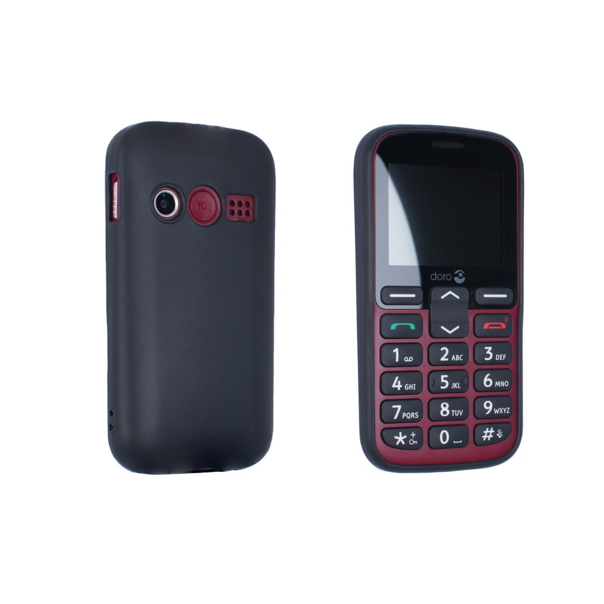 caseroxx TPU-Case for Doro 1380/1381 wit box