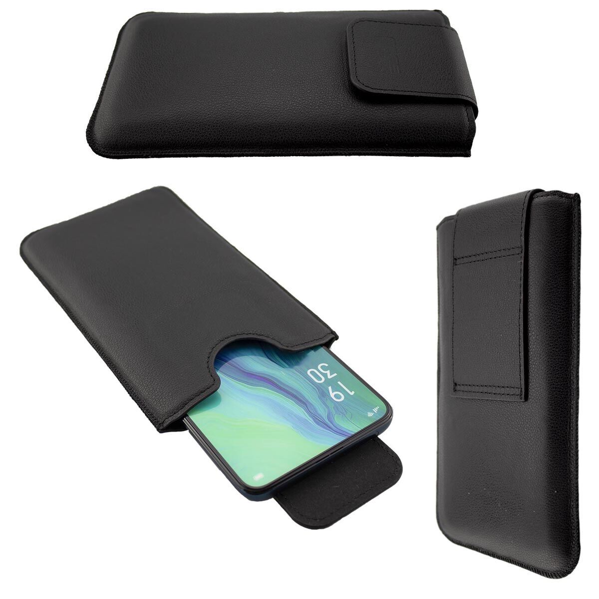 Etui Echtleder Handytasche passend f&uum box